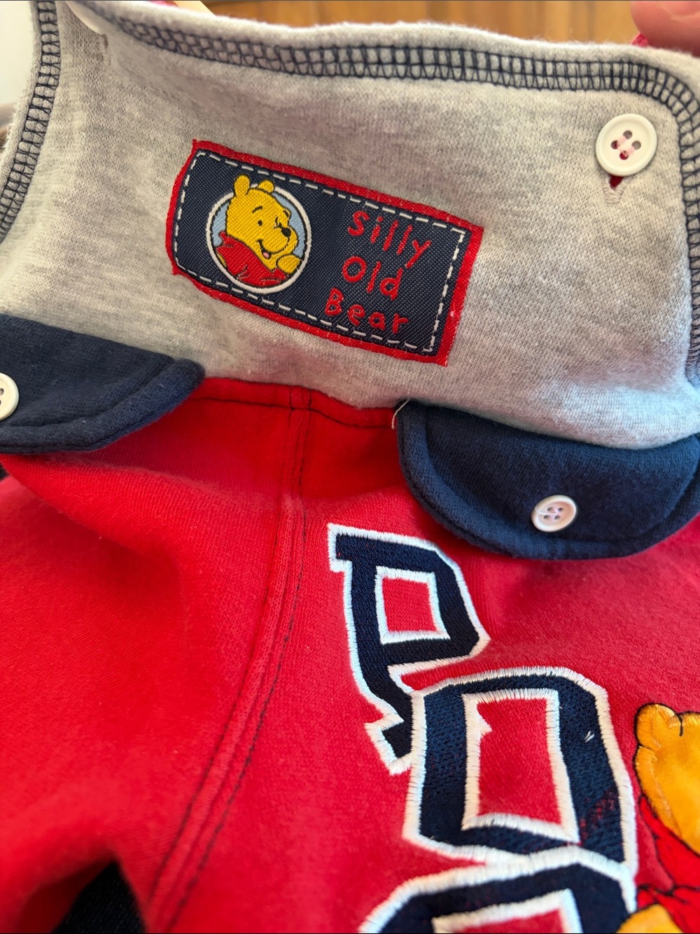 Vintage Winnie the Pooh Red Kids Overalls....so cute! - Picture 5 of 5